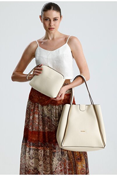 Evident Cream-Colored, Soft Textured, Casual, Puppy-Style, Large Volume, Shop...