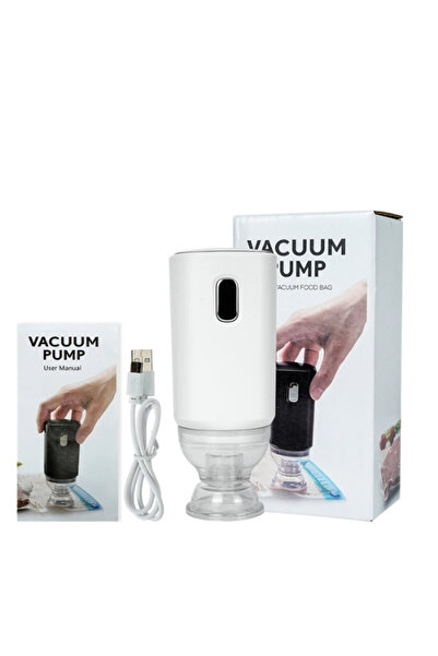 online shopping dsg store USB Şarjlı Elektrikli Vakum Pompası Taşınabilir Vak...
