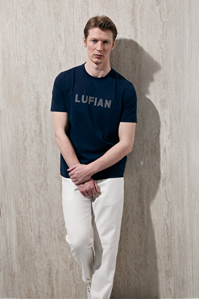 Lufian Oscar Modern Graphic Men's Basic Tee Buy 1 Get 1 Gift