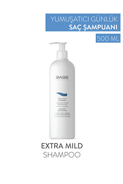 Babe Laboratorios Extra Mild Shampoo 500ml - Nemlendirici Ekstra Hafif Şampuan