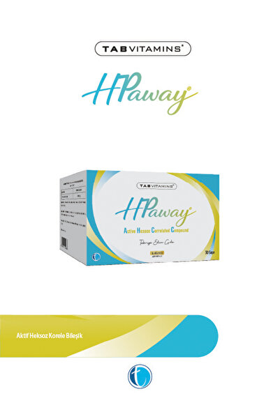 Tabvitamins HPaway Aktif Heksoz Korele Bileşik (AHCC) 30 Saşe