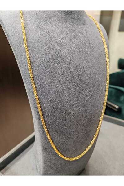 Berr Diamond 14 AYAR ALTIN UZUN KRAL MODEL ZİNCİR KOLYE ( 65 CM )