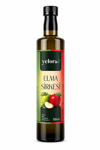 yelora elma sirkesi 500 ml - katkısız
