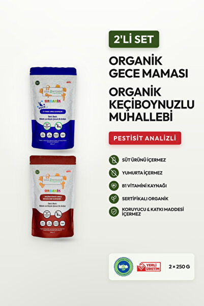 Soul Kitchen Organik Ürünler Organik Sertifikalı Bebek Gece Maması ve Keçiboy...
