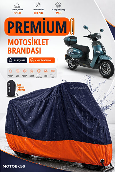 Motobros دراجة نارية كوبا سوبر لايت 125 قماش لوكس قسط قماش المظلة مقاوم للماء...