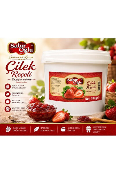 SABIROĞLU 10 Kg Reçel Pls Kova Çilek