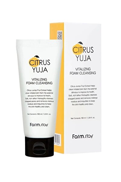 Farmstay C Vitamini Içeren Canlandırıcı Temizleyici Köpük 100 ml