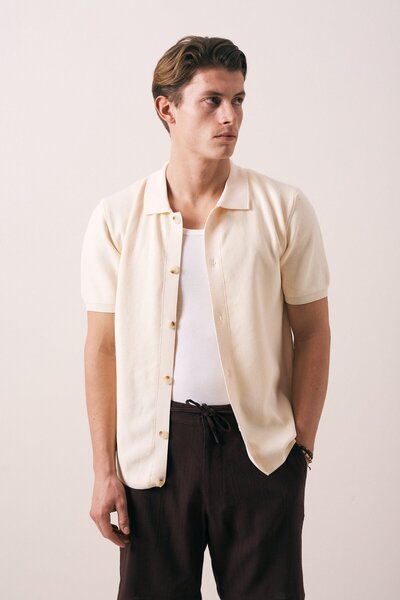 carino man REGULAR FIT TRİKO GÖMLEK
