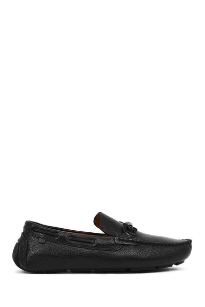 Derimod Negru pentru bărbați cu cataramă piele Casual loafers 26SFD6022FT