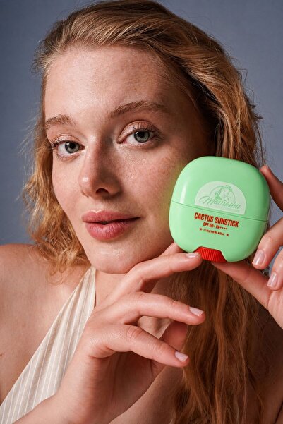 Mamashu Cactus Sun Stick Spf50+ Pa++++ Sunscreen with Fly Repellent Effect, C...