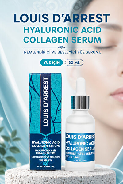 Louis DArrest Hyaluronik Asit Serum - Yoğun Nemlendirme, Kırışıklık Karşıtı, ...