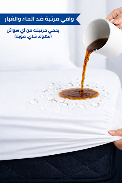 Soft Touch Waterproof Mattress Protector Fitted Sheet in All Sizes, Terry Cot...