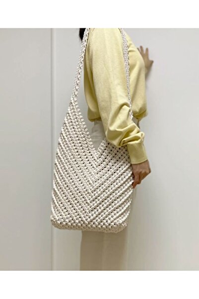 MAKROMEKAN Geanta Macrame