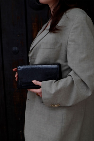 MARSEPTUN Marsel Chain Detailed Black Matte Bag