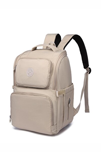 SMART BAGS Anne Bebek Krinkıl Sırt Çantası Bej 3000