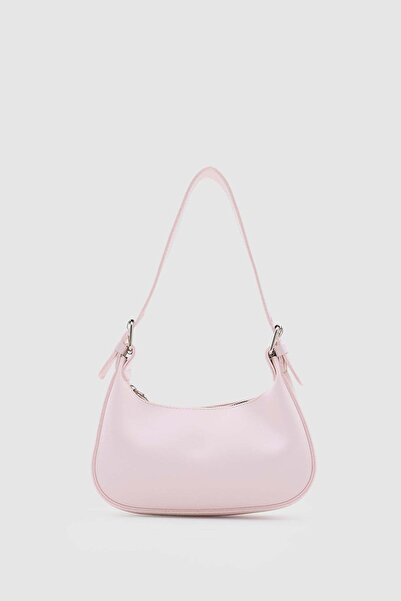 Shule Bags Geantă Muse Oval Baguette Roz Pudră