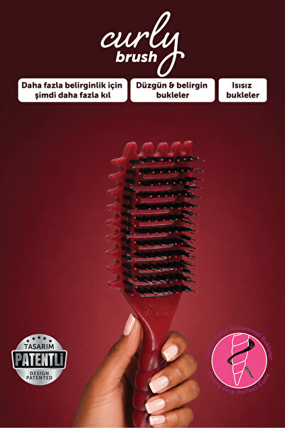 PROCO Brusha Curly Beauty Pro pentru păr creț - Design special