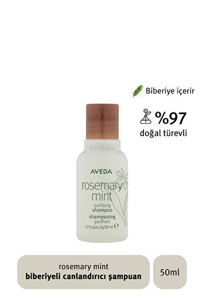 Aveda Rosemary Mint Biberiyeli Canlandırıcı Şampuan Seyahat Boy 50ml