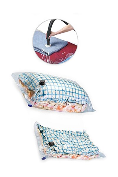 Generic Brand 2 Pieces Vacuum Bag Vacuum Storage Bag Canister (50X70)Cm