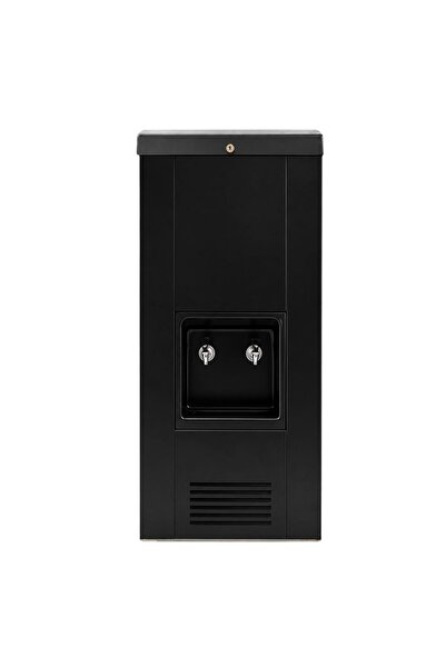 Evora Sanayi Tipi Sebil 100 Litre Soğutmalı Arıtmalı Siyah Premium Endüstriye...