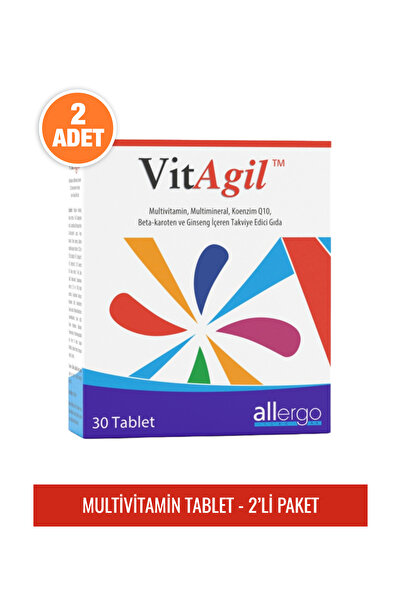 Vitagil Vitagil Multivitamin & Multimineral Tablet - 2 x 30 Tablet