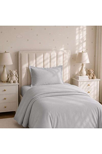 PAN HOME Sleepnest Cotton Rich 144 Tc 2-piece Twin Comforter Set 160x220- Grey