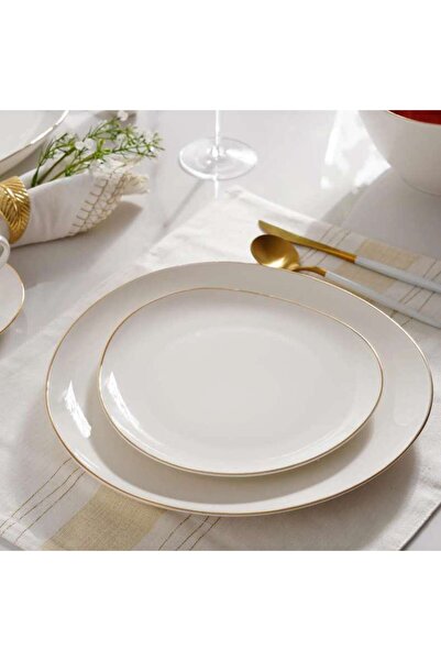 PAN HOME Abrik Side Plate 21x14.3x2.3cm - White
