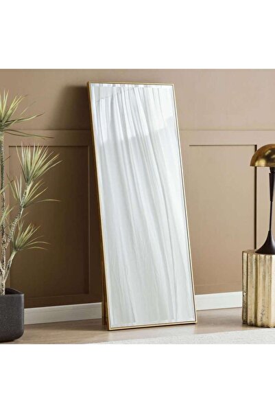 PAN HOME Mojo Bevelled Cheval Mirror 62x162cm - Gold