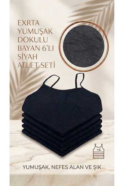 BEYAZTOPTAN Tricou din material respirabil cu bretele din șnur și volane, pac...