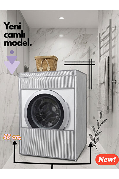 zera collection Çamaşır Makina örtüsü - Kılıfı ( YENİ MODEL )