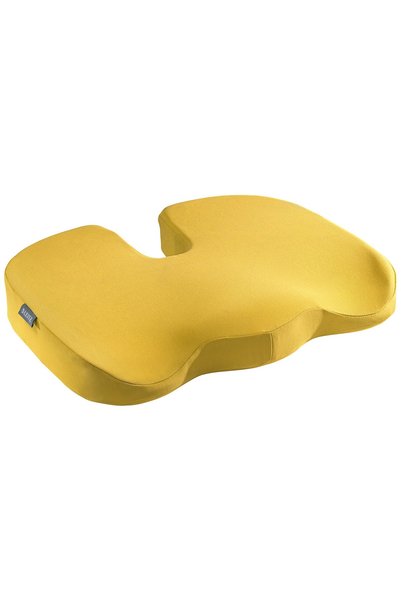 Generic Brand Pernă ergonomică pentru scaun Galben Chihlimbar COSY