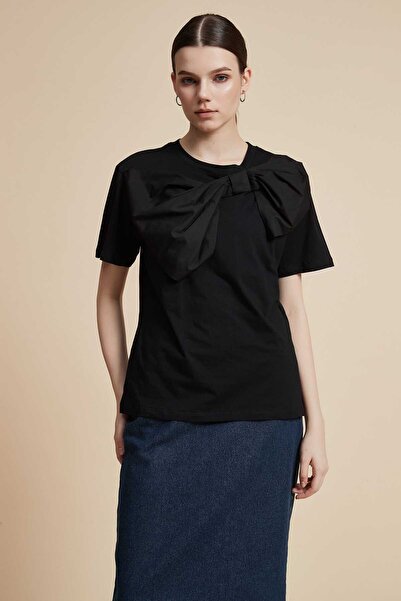 Yola Solid Half-Sleeve Top