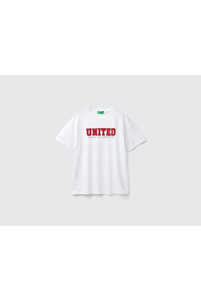United Colors of Benetton تي شيرت جرافيك للرجال