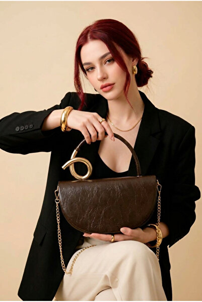 Çanta Trend Geantă de umăr pentru rochie de seară de zi specială, maro, model...