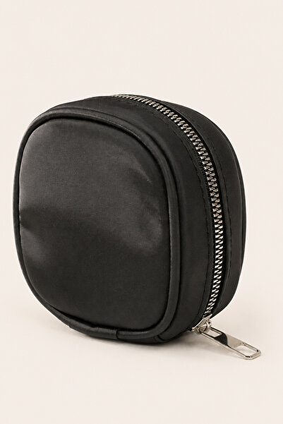 Woys Bags Çanta İçi Organizer Mini Makyaj Çantası -Siyah Mini Kozmetik Çantası