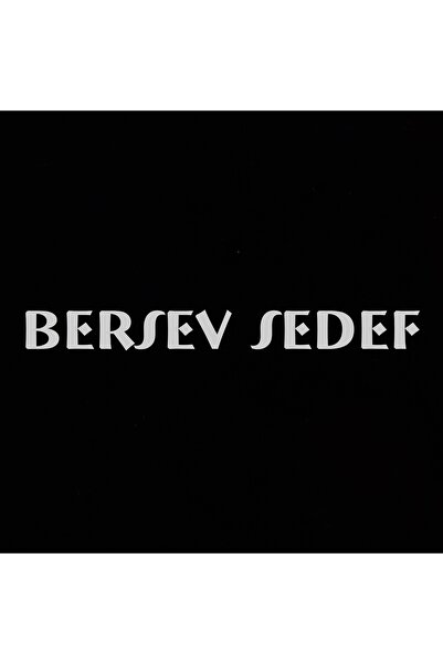 Bersev Sedef Sedef Kaplama Düz Siyah 70 x 160 cm