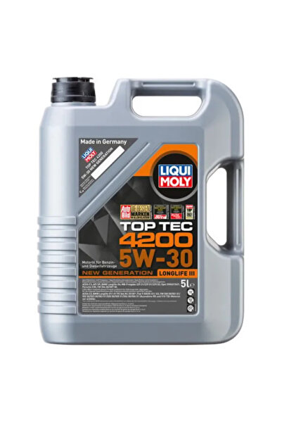 Liqui Moly Моторно масло Top Tec Longlife III 4200 5W30 5L