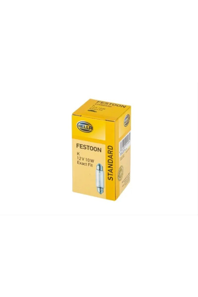 Hella Bec auto cu halogen C10W 12V
