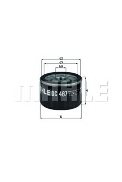 Mahle Original Filtru de ulei OC 467