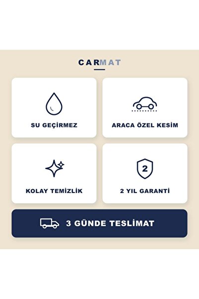 CARMAT Fiat Linea 2007-2017 Oto Paspas - Elmas Doku Havuzlu EVA Takım