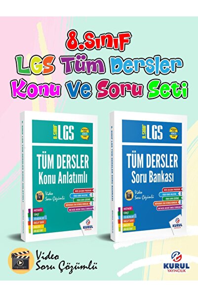 2027 8.sınıf Lgs Hocasından Tüm Dersler Konu Anlatımlı Ve Soru Bankası Seti