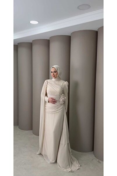 MODA LALE ŞİFON ABİYE