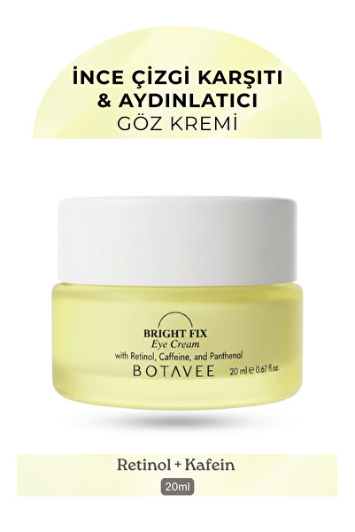 Botavee Bright Fix Kırışıklık Karşıtı, Aydınlatıcı ve Nemlendirici Göz Çevres...