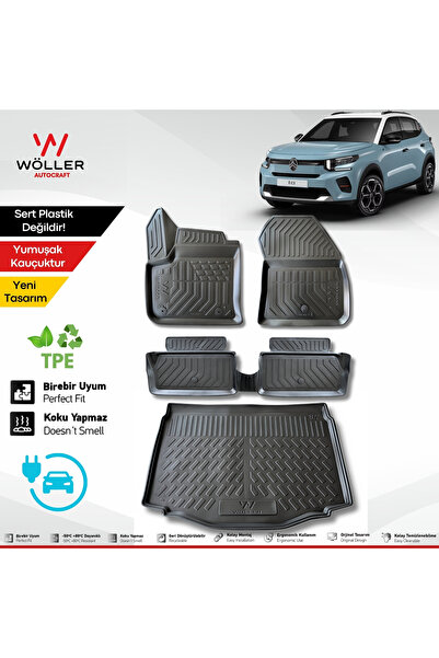 wöller Citroen E C3 Paspas Bagaj Havuzu Set Elektrikli 2024 Sonrası Uyumlu 3d...