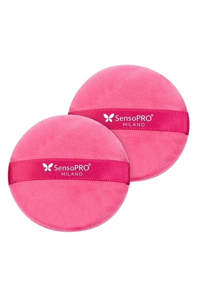 SensoPRO Milano Set de 2 bureți de machiaj - SensoPRO Milano, Fuchsia