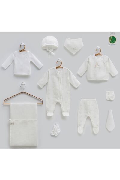 Caramell incibaby % 100 Pamuk Baby Müslin Yazlık Kız Bebek Hastane Çıkışı New...
