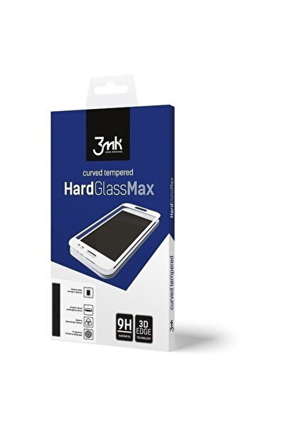 3MK HardGlass MAX iPhone 8 Plus Черен закалено стъкло цял екран 9H (3M000248)