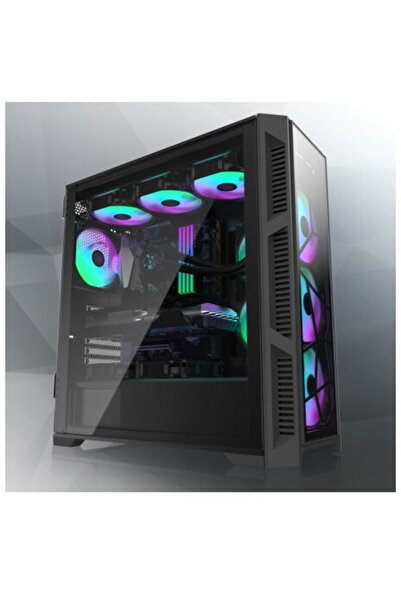 Raijintek Carcasa PONOS Ultra Midi-Tower, Tempered Glass, Fara sursa, Alb
