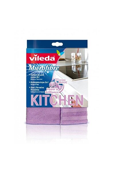 Vileda Lavetă de curățare din microfibră 2 în 1