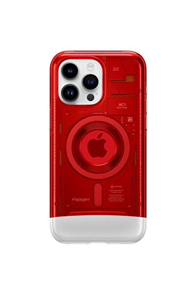 Spigen Classic C1 MagSafe, rubin - iPhone 15 Pro